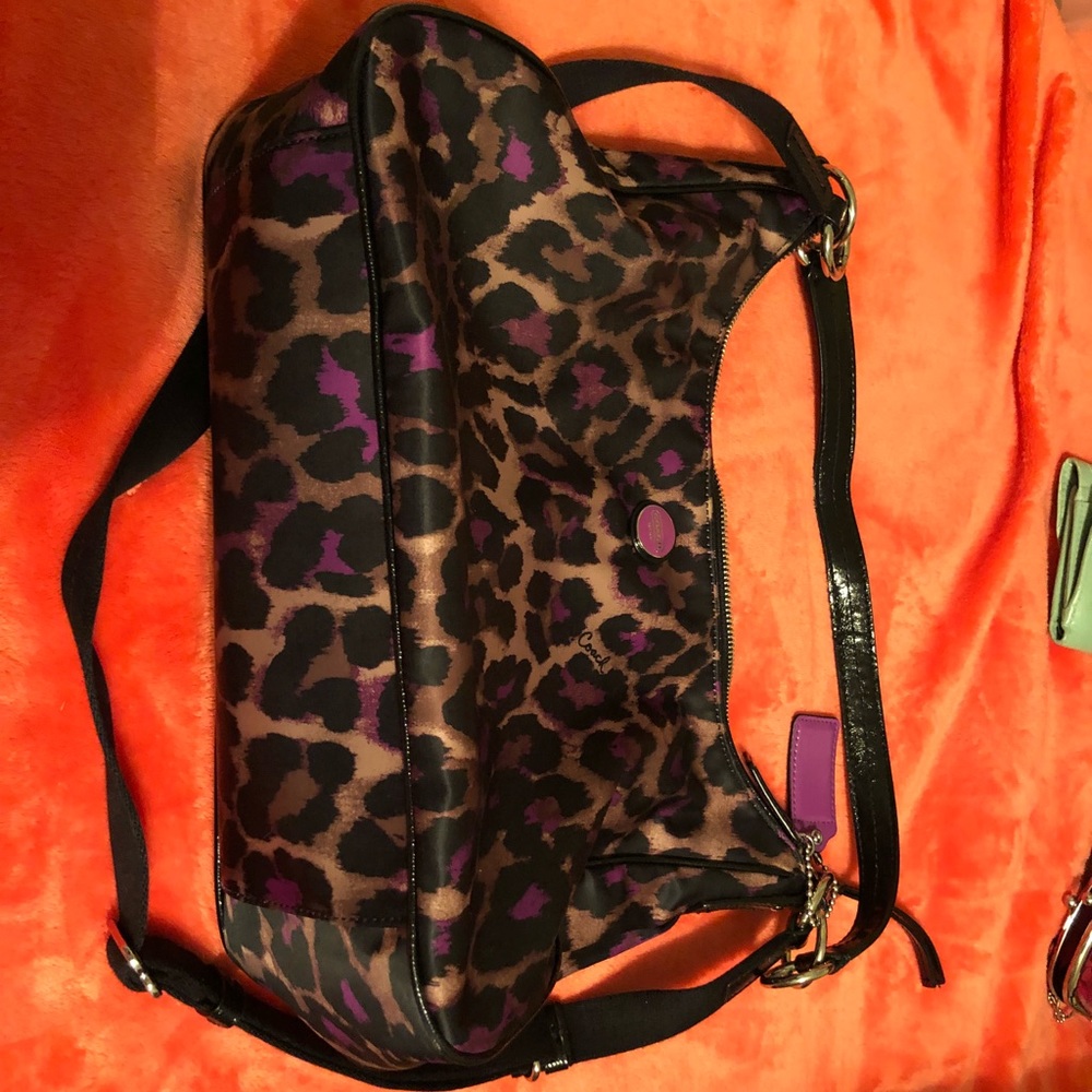 Leopard print crossbody